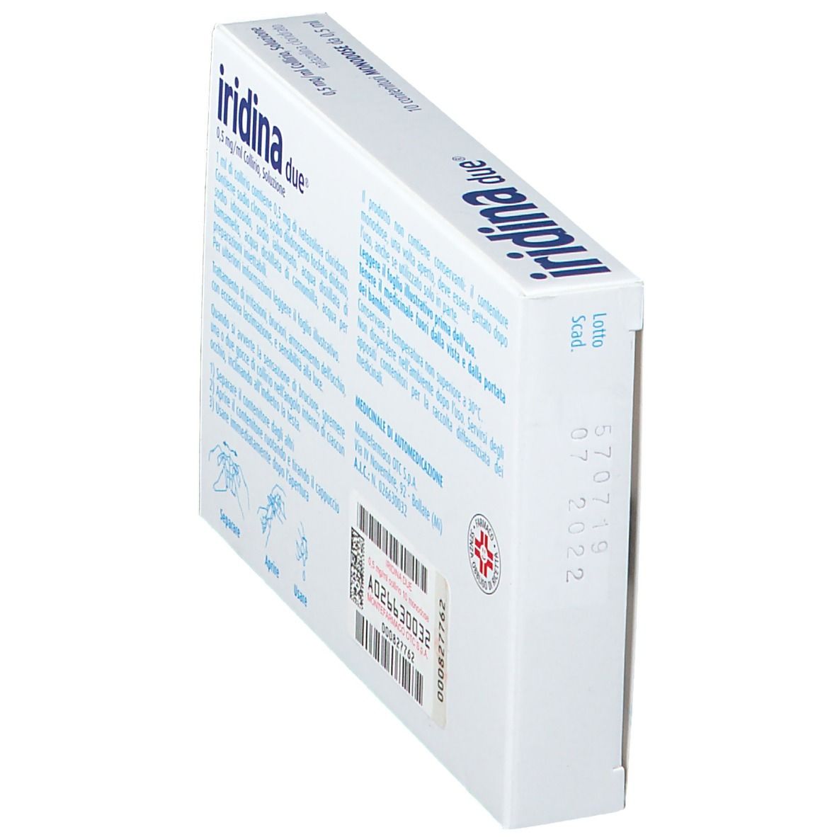 Iridina due® 0,5 mg/ml Collirio Contenitori monodose