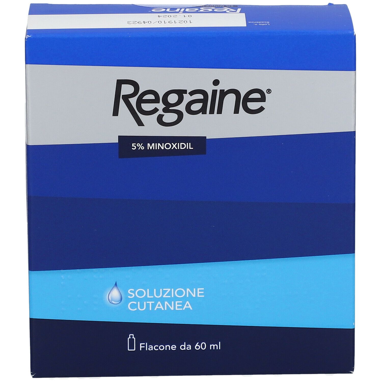 Regaine® 5% Minoxidil Soluzione Cutanea