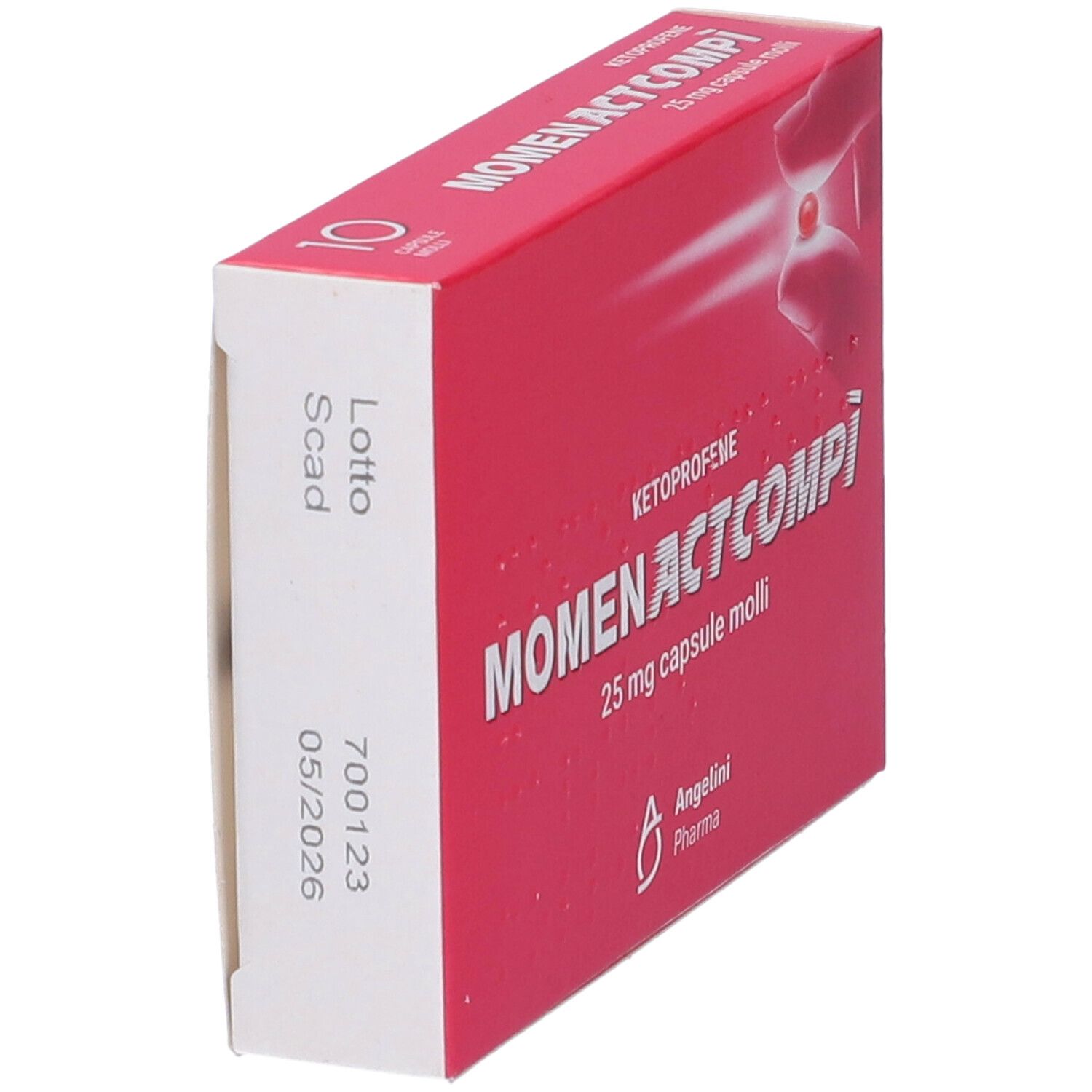 Moment Act Compì 25 mg Capsule Molli