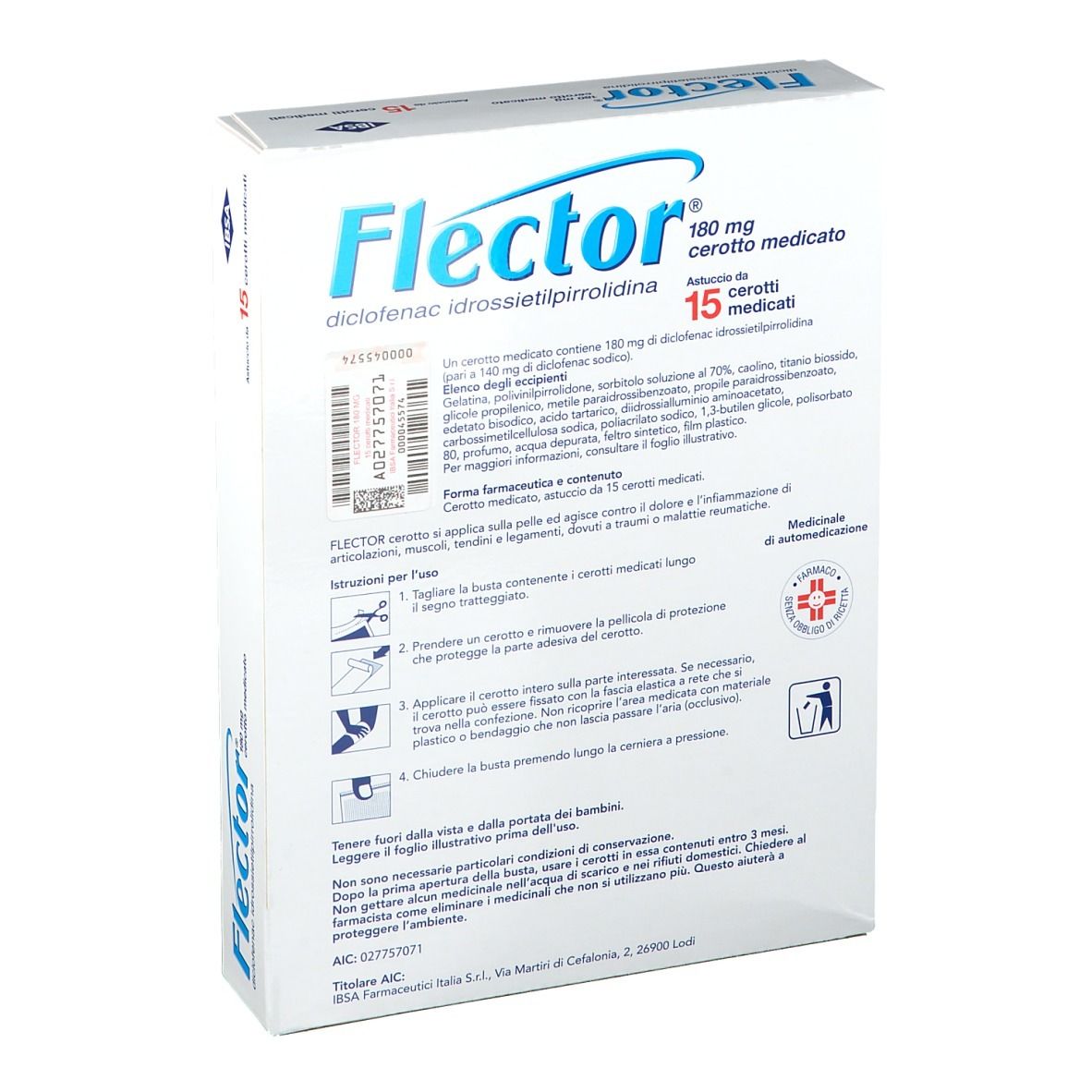 Flector® Cerotto Medicato 10x14 cm