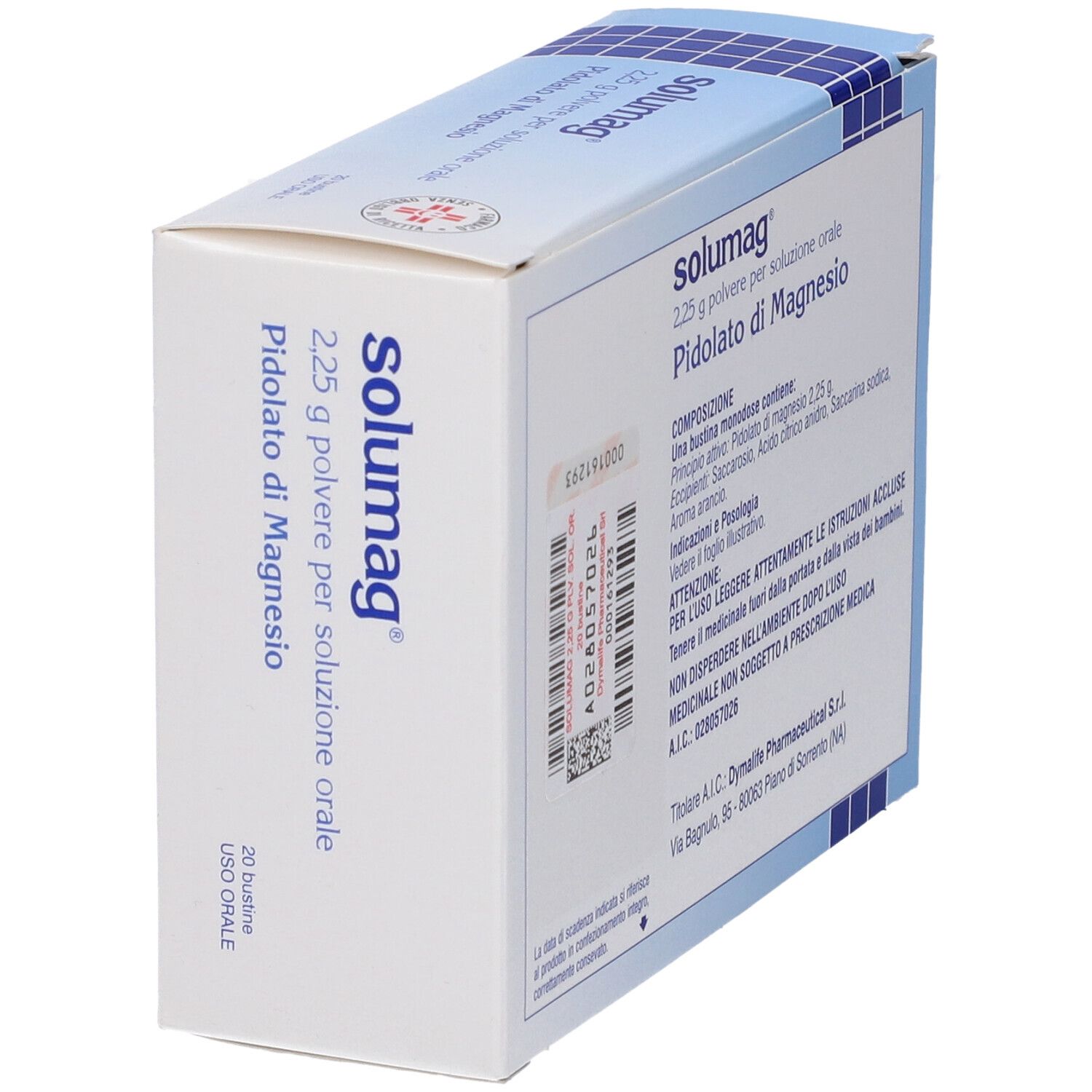 Solumag® 2,25 g Polvere per Soluzione Orale