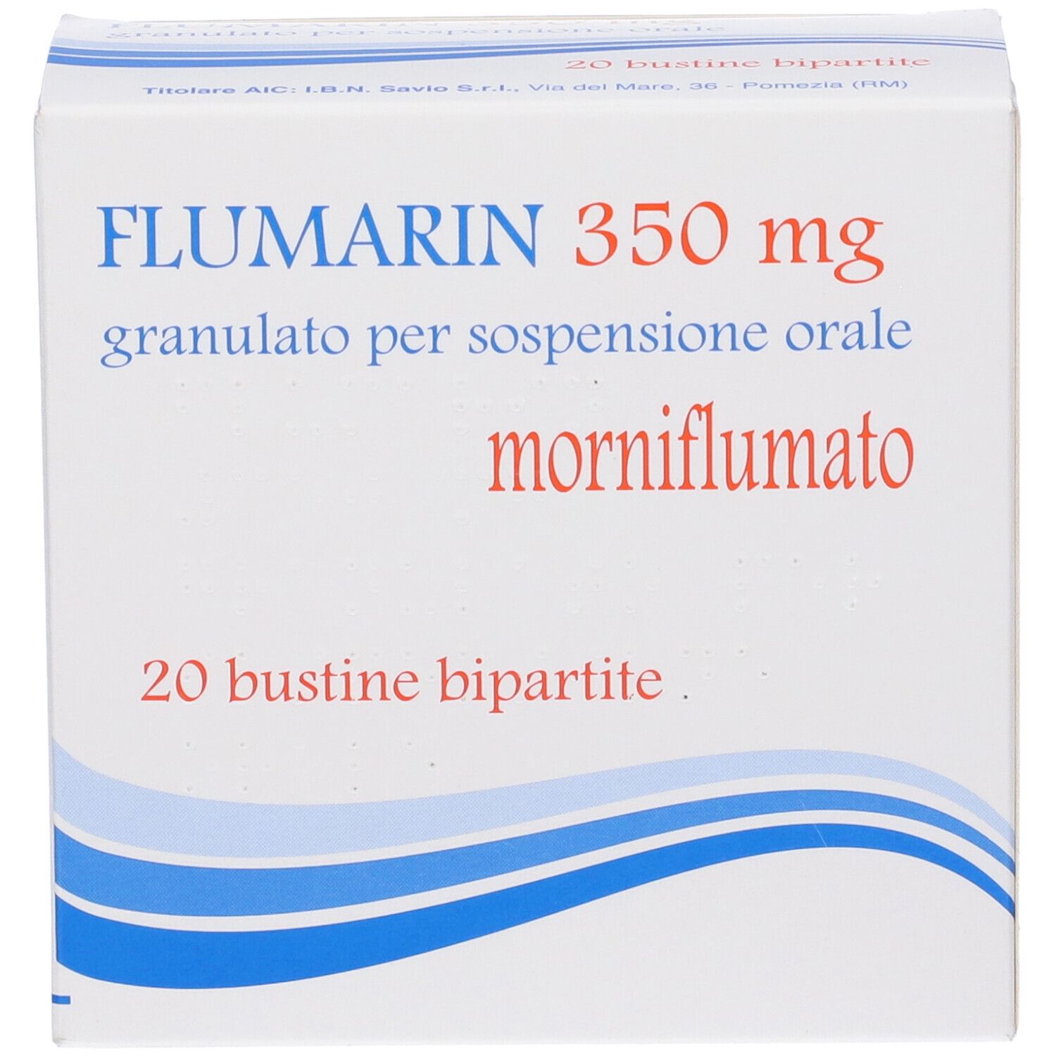 FLUMARIN 350 mg granulato per sospensione orale