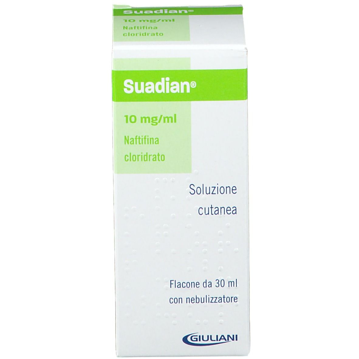 Suadian 1% Naftifina cloridrato Flacone con nebulizzatore
