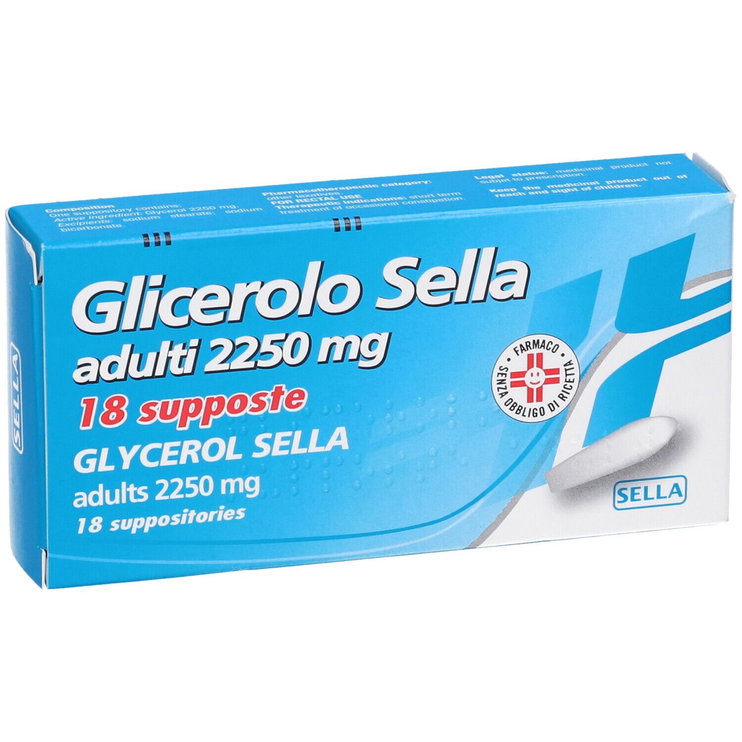 GLICEROLO SELLA Adulti 2250 mg