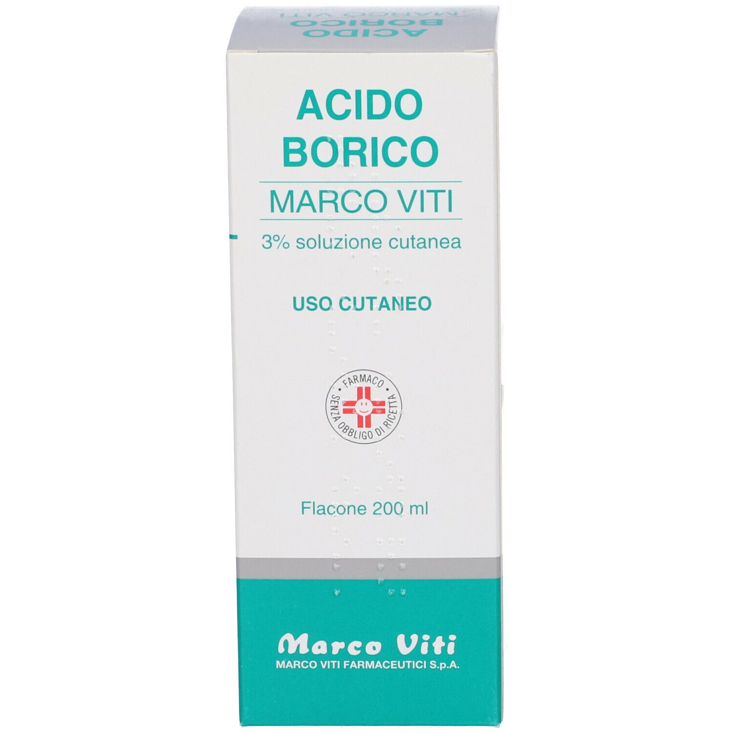 Acido Borico Marco Viti 3% 500 ml Acqua Borica