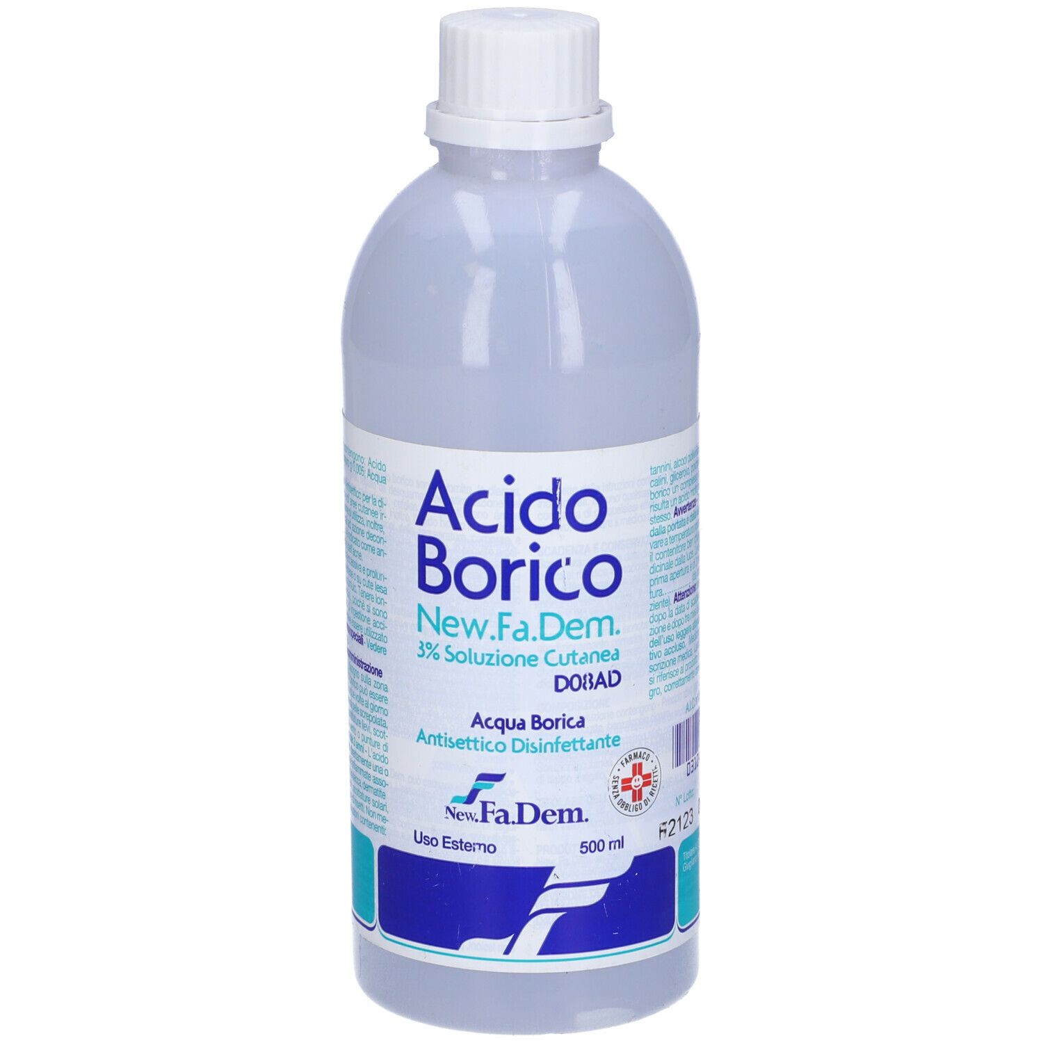 Acido Borico New F*3% Fl 500Ml 500 ml