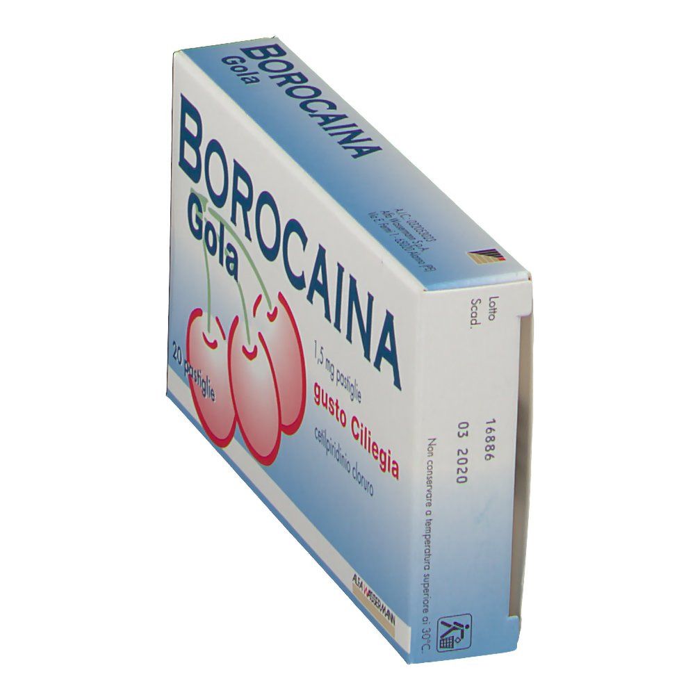BOROCAINA Gola gusto ciliega