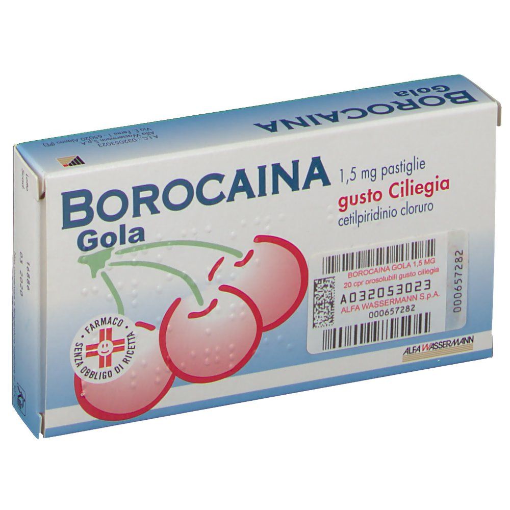 BOROCAINA Gola gusto ciliega