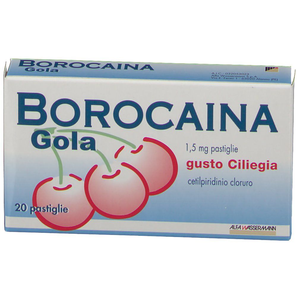 BOROCAINA Gola gusto ciliega