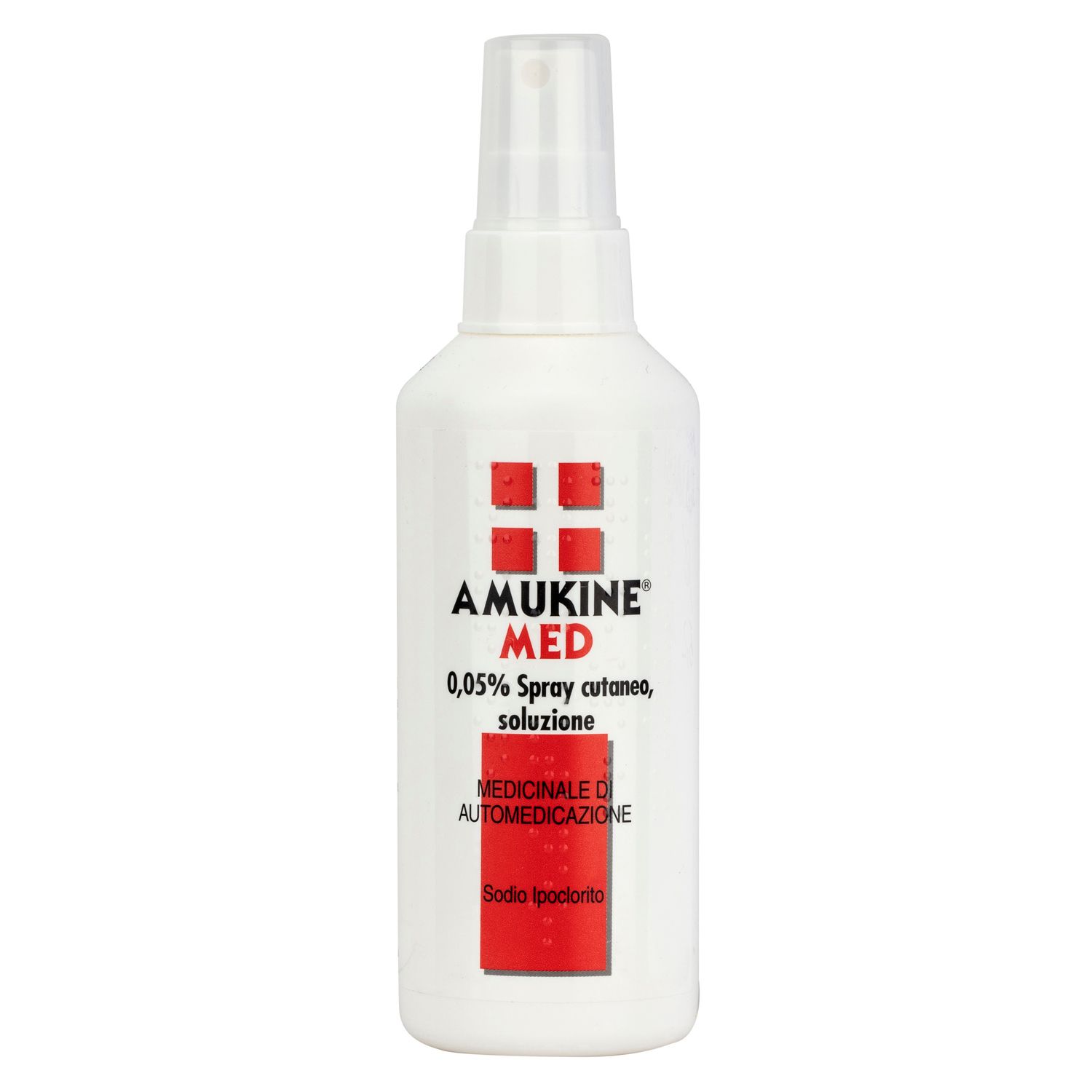 AMUKINE MED 0,05% Spray cutaneo, soluzione 200 ml