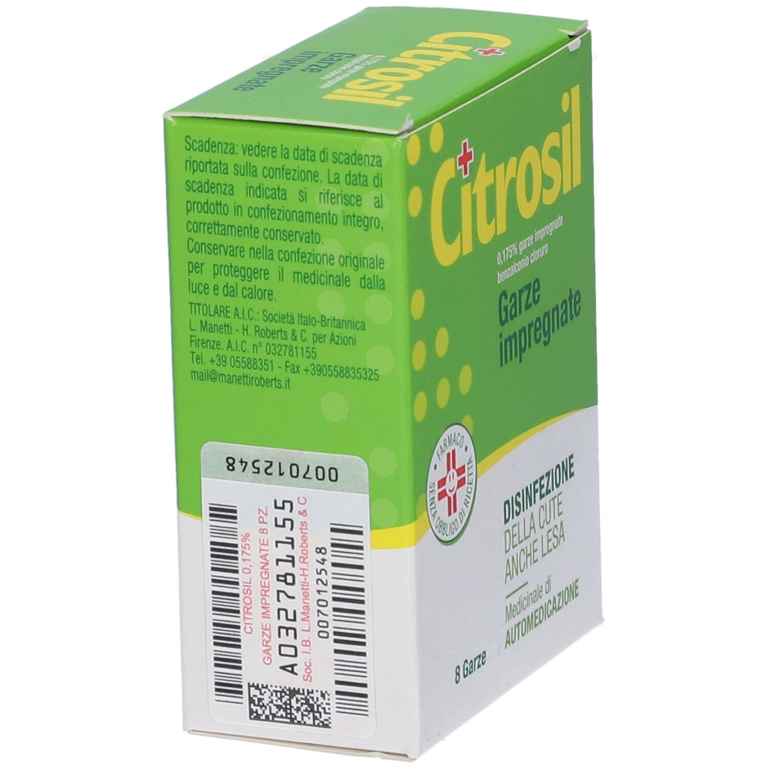 Citrosil Garze impregnate