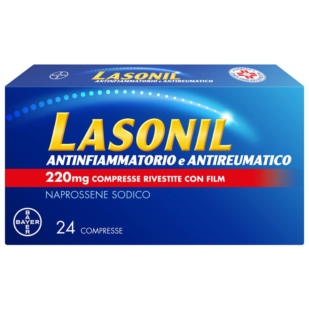 Lasonil Antidolorifico e Antinfiammatorio contro dolore Compresse