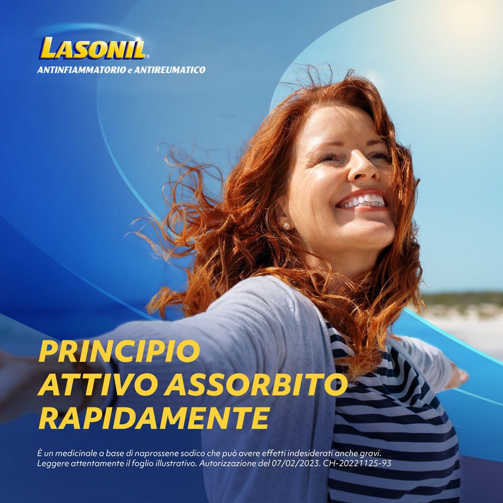 Lasonil Antidolorifico e Antinfiammatorio contro dolore Compresse