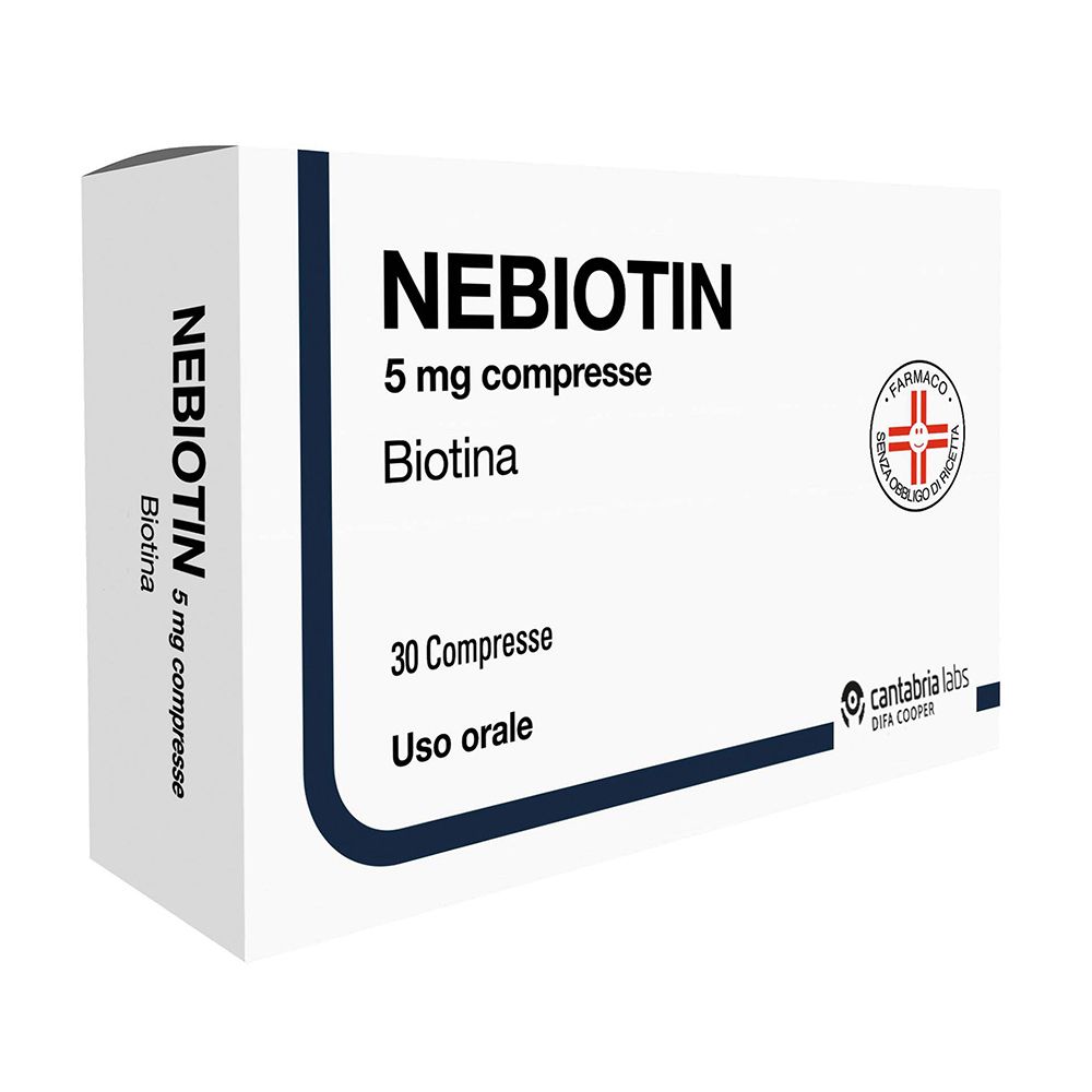 NEBIOTIN 5 mg compresse