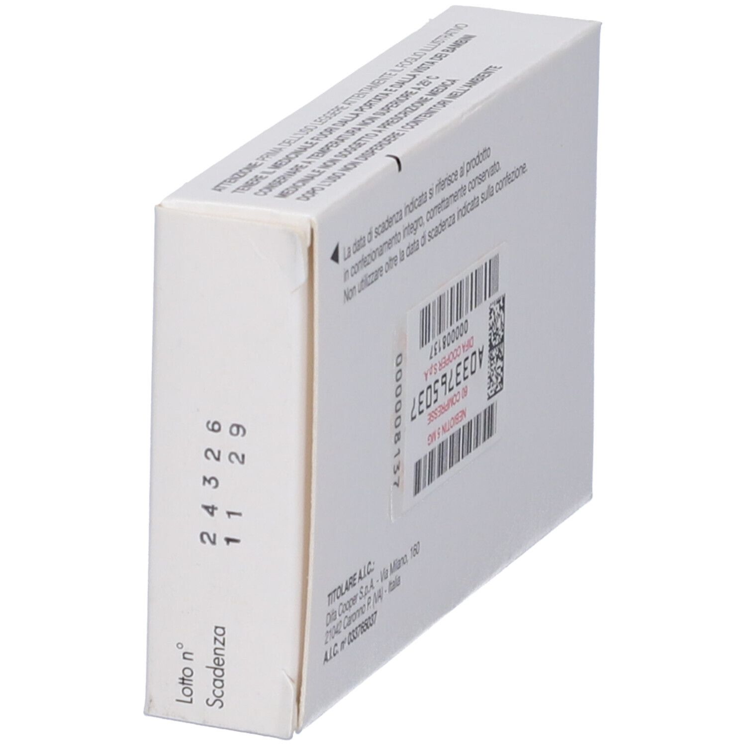 Nebiotin  5 mg Compresse Biotina