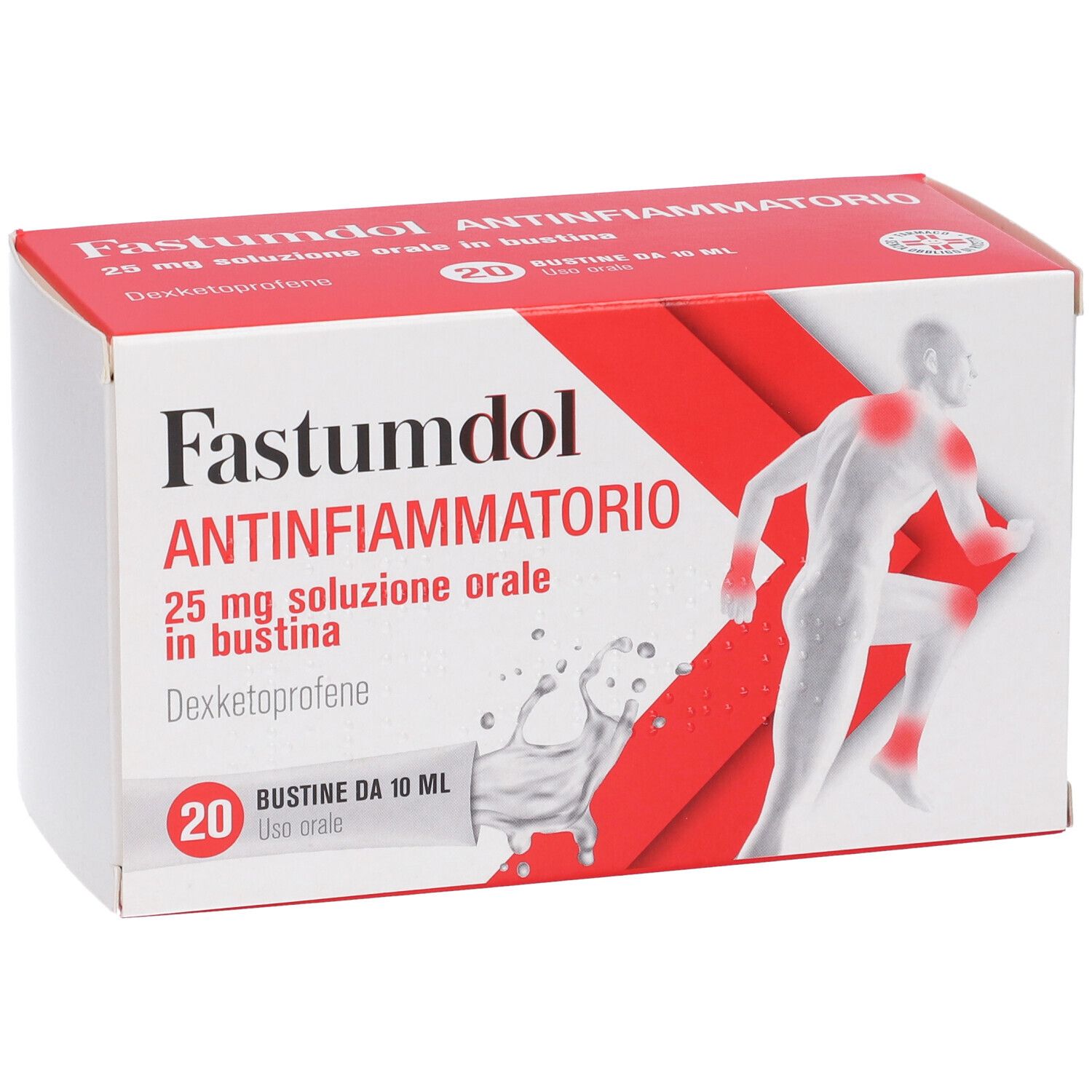 Fastumdol Antinfiammatorio 25 mg soluzione orale in bustina