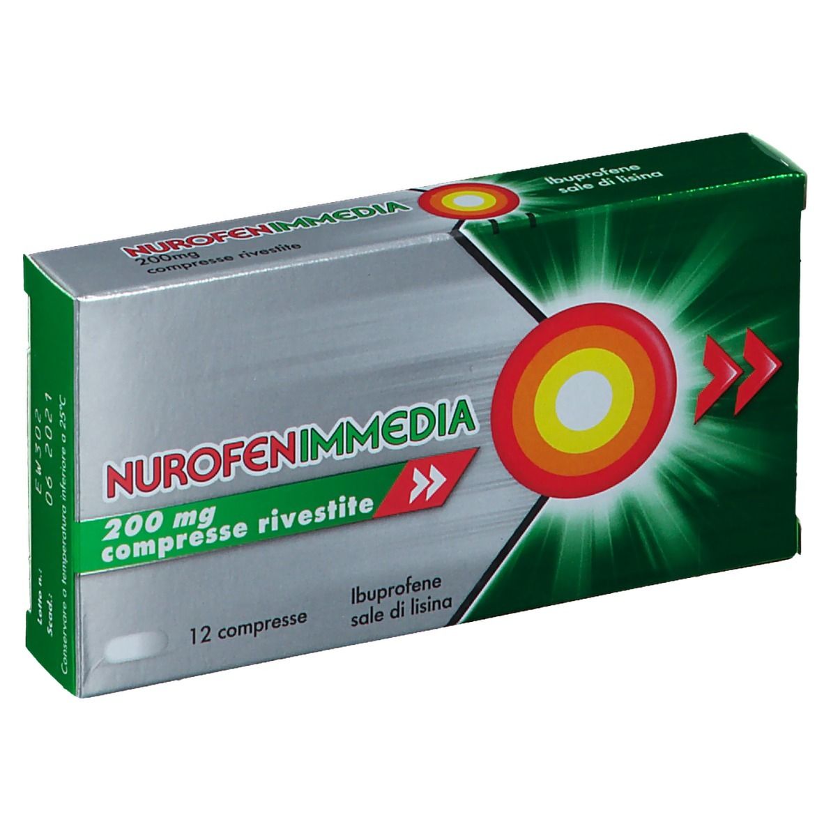 NUROFENIMMEDIA 12 Compresse rivestite 200 mg