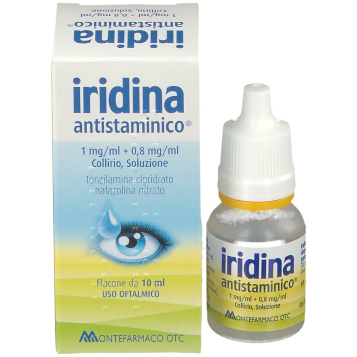 Iridina antistamico® 1mg/ml + 0,8 mg/ml Collirio, Soluzione
