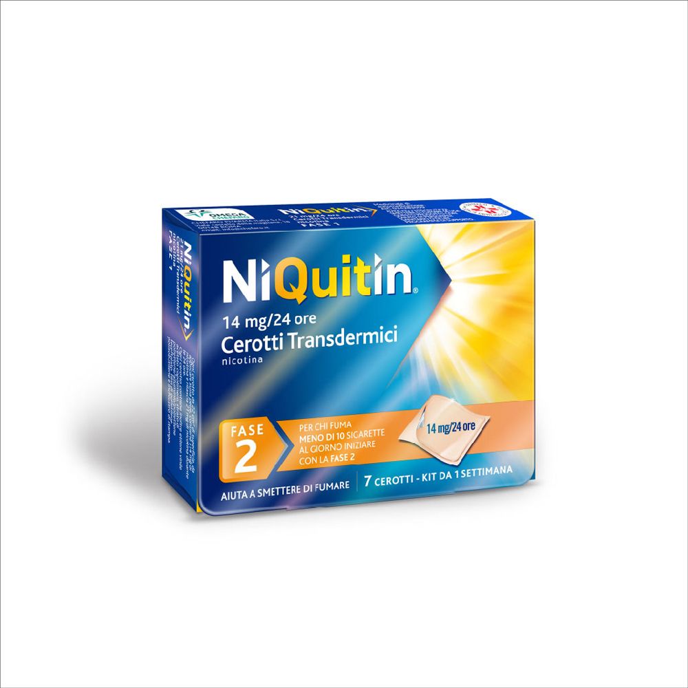 NIQUITIN Cerotti Transdermici 14 mg/24 h