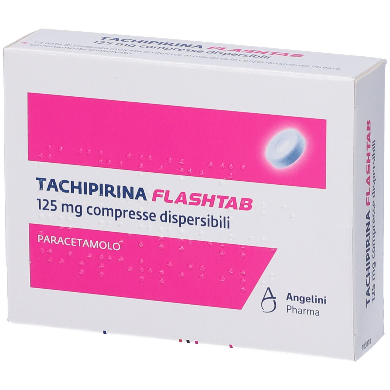 TACHIPIRINA FLASHTAB 125 mg Compresse Dispersibili