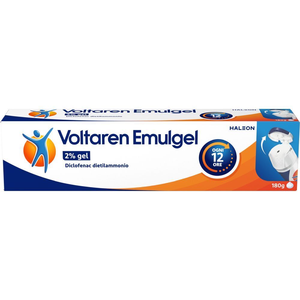 Voltaren Emulgel 2% Antinfiammatorio Diclofenac, 180gr