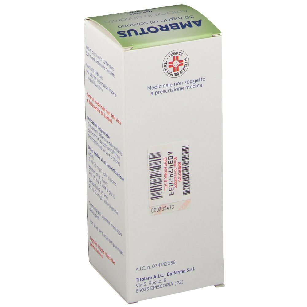 AMBROTUS 30 mg/10 ml sciroppo