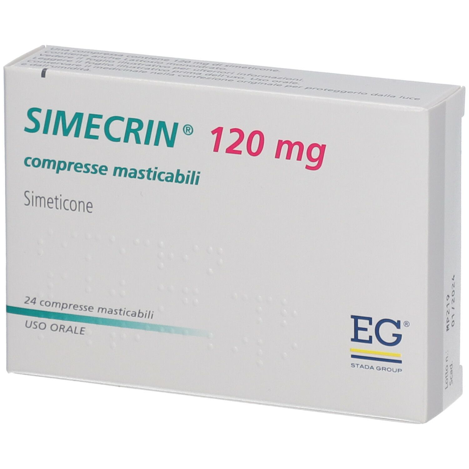 SIMECRIN® 120 mg Compresse Masticabili
