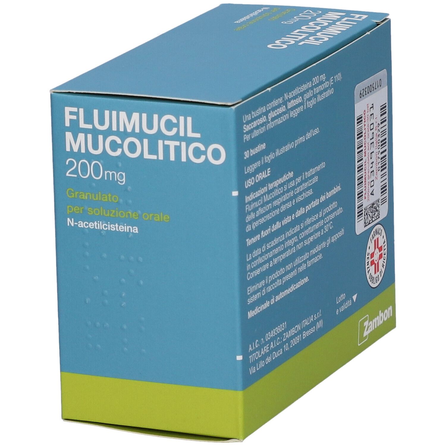 Fluimucil Mucolitico 200 mg Granulato per soluzione orale