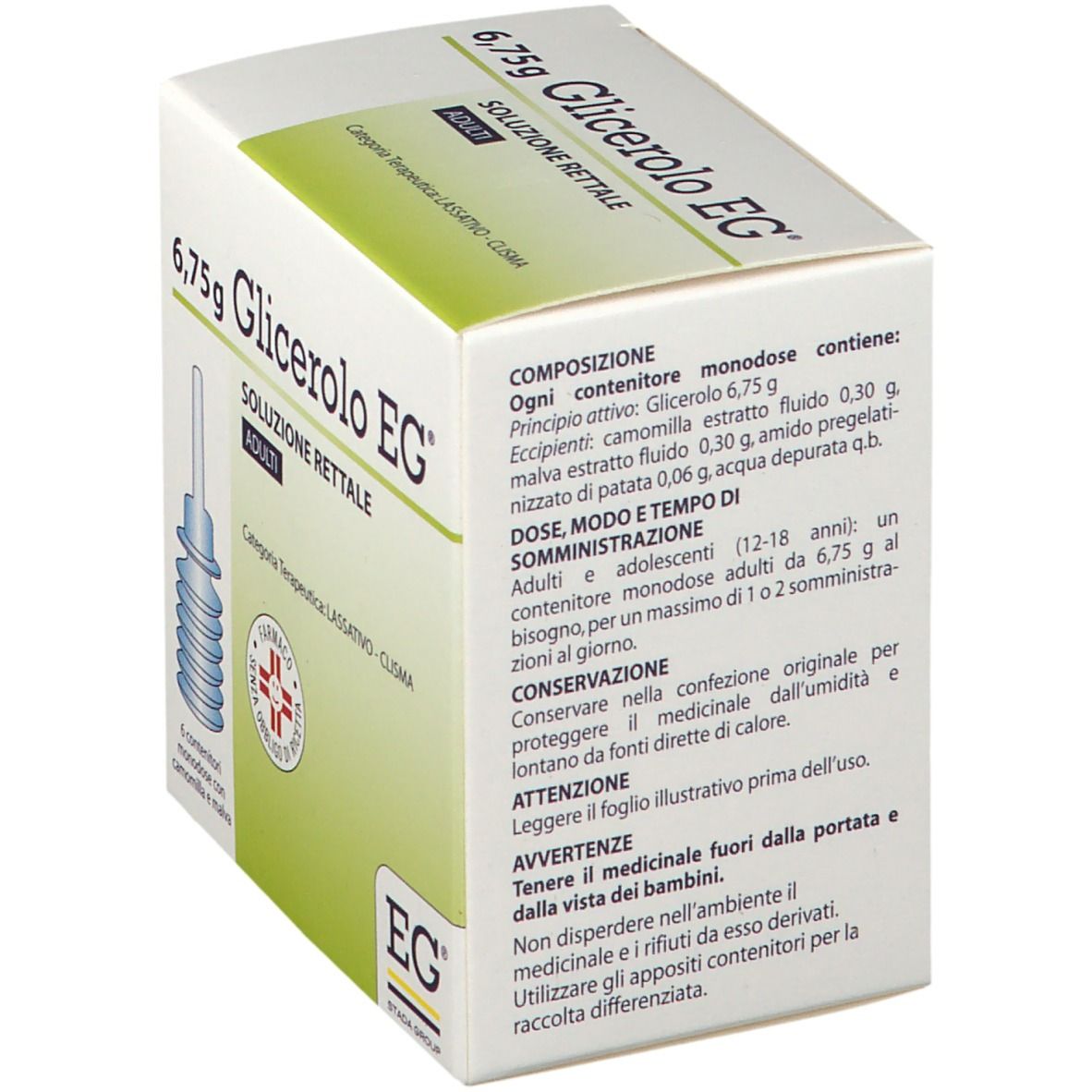 Glicerolo EG® 6,75g Soluzione rettaleR