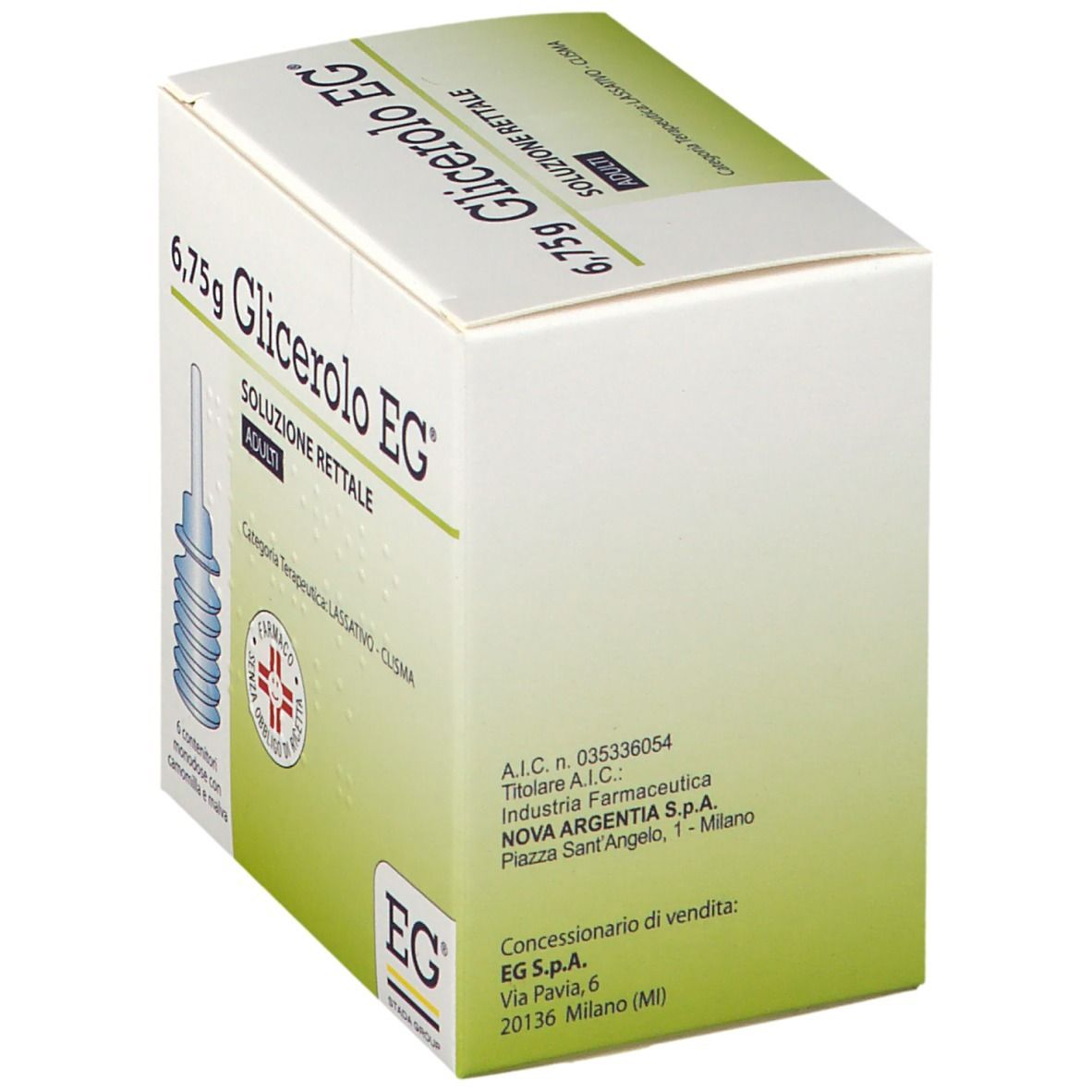 Glicerolo EG® 6,75g Soluzione rettaleR
