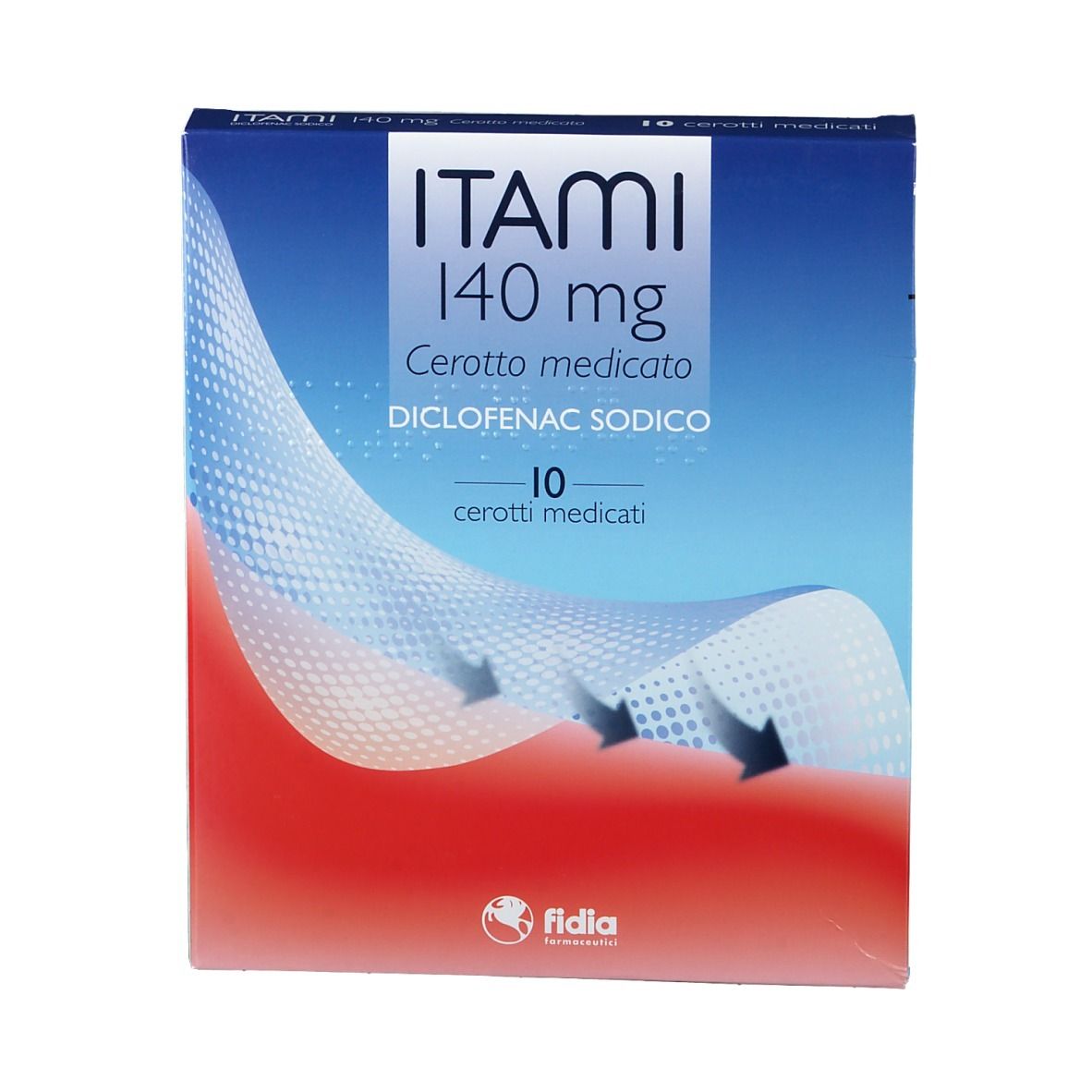 ITAMI 140 mg Cerotto medicato 10 pz