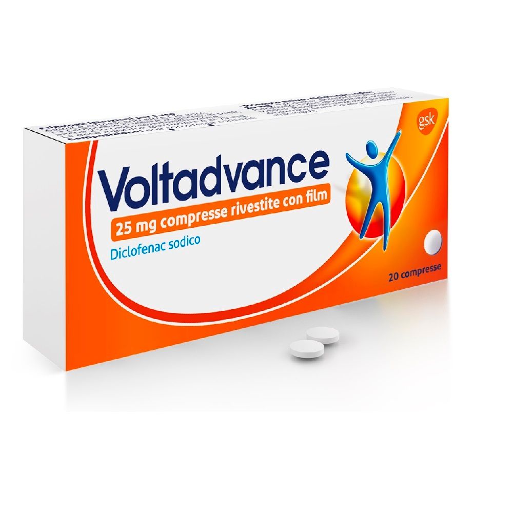 Voltadvance 25 mg 20 Compresse Rivestite