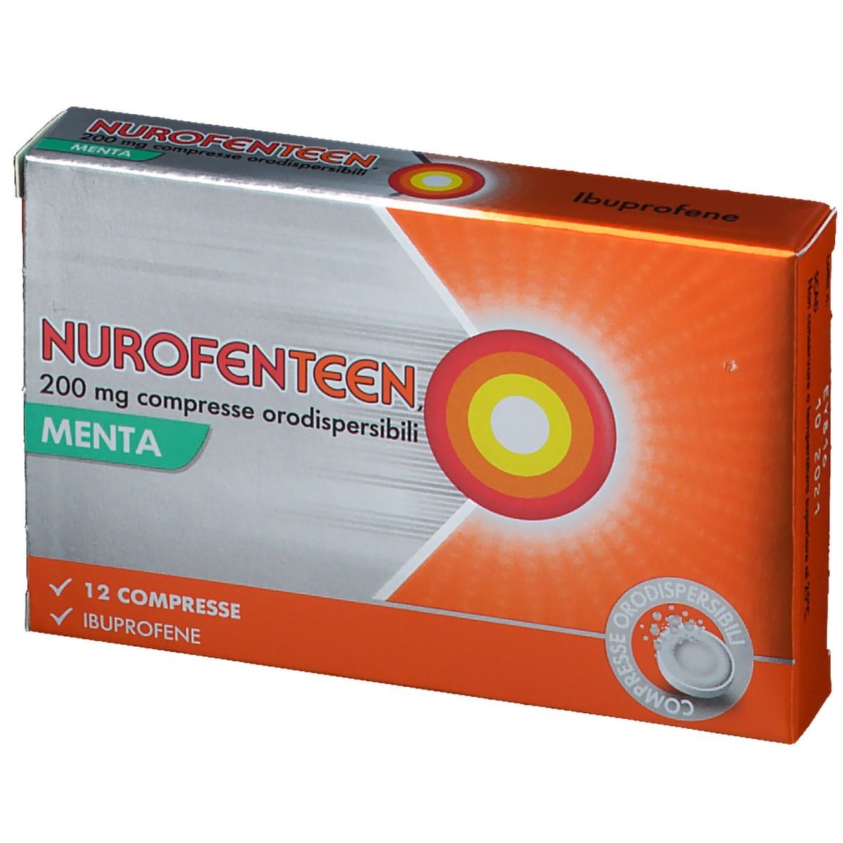 NUROFENTEEN 200 mg Compresse Orodispersibili Menta