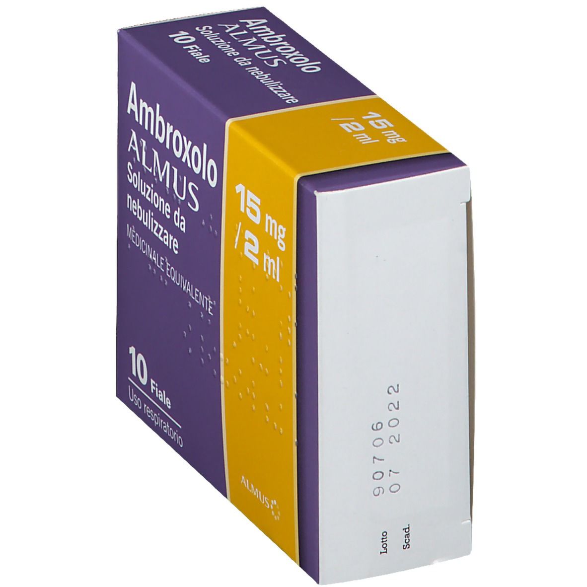Ambroxolo Almus Soluzione da nebulizzare 15 mg/2 ml