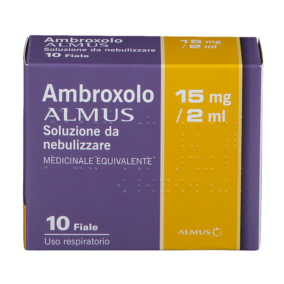 Ambroxolo Almus Soluzione da nebulizzare 15 mg/2 ml