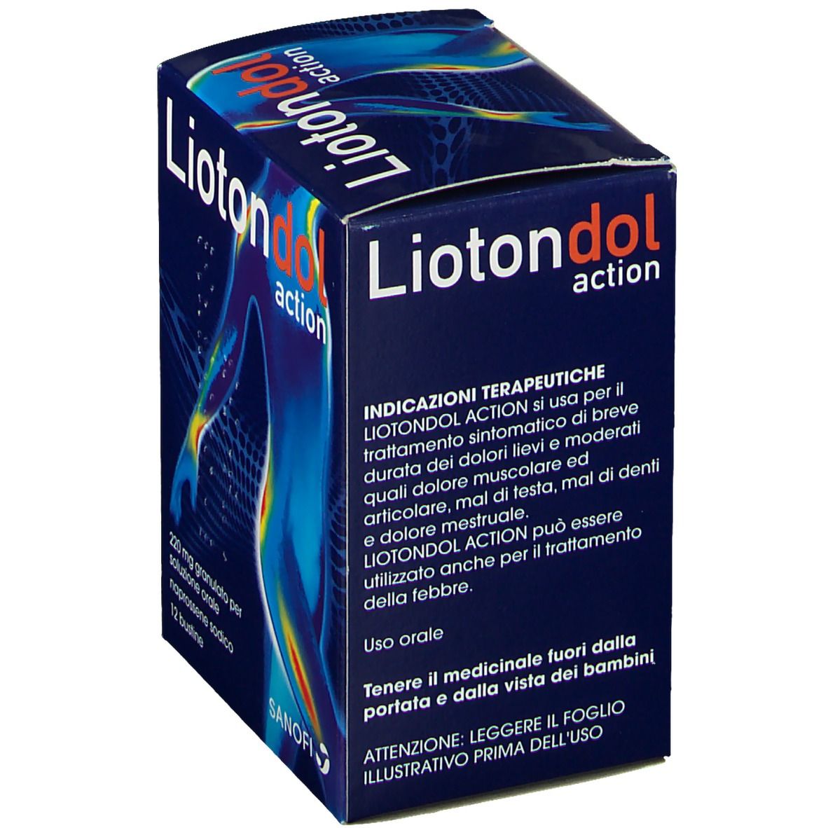 Liotondol Action 220 mg Granulato per soluzione orale