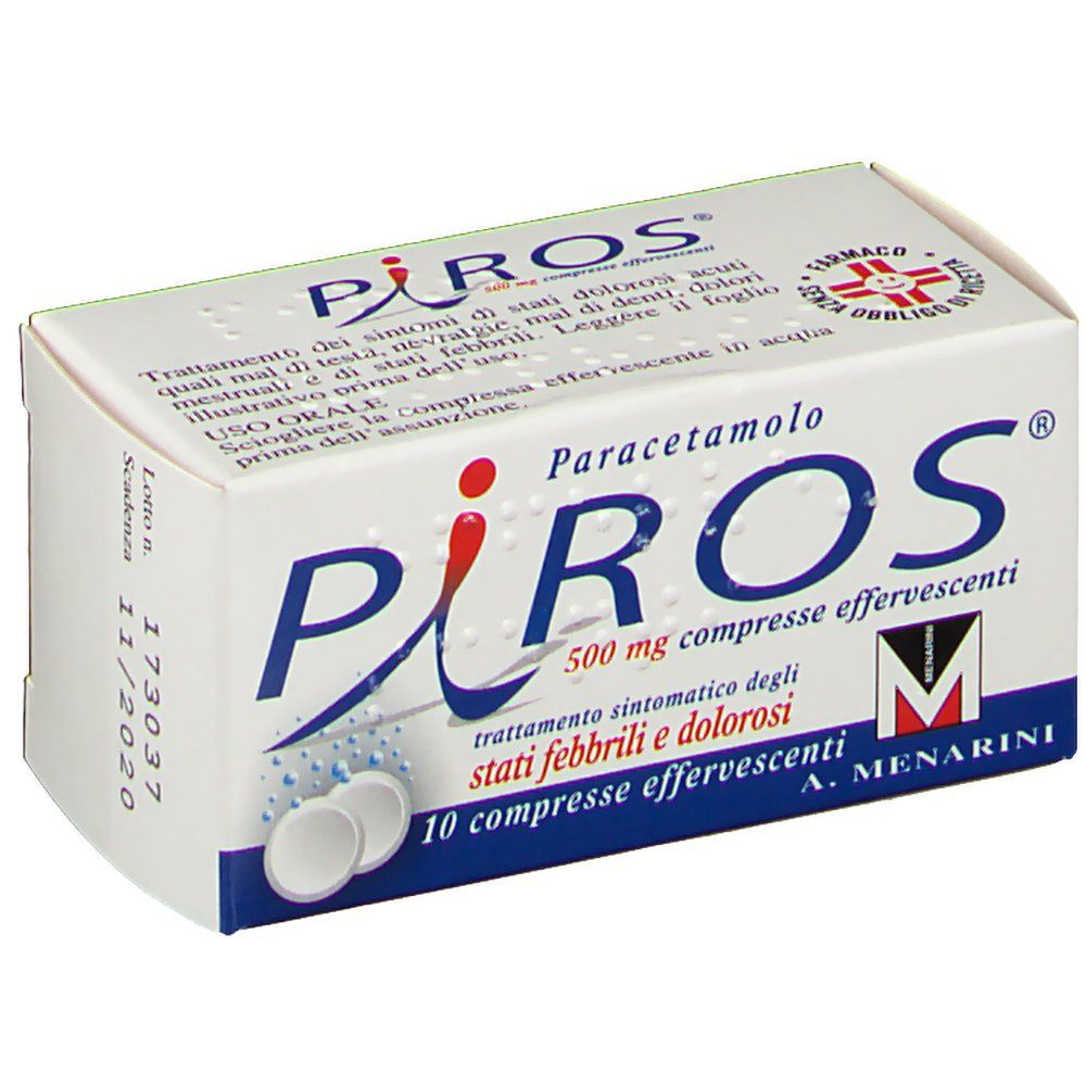 PIROS® 500 mg Compresse effervescenti