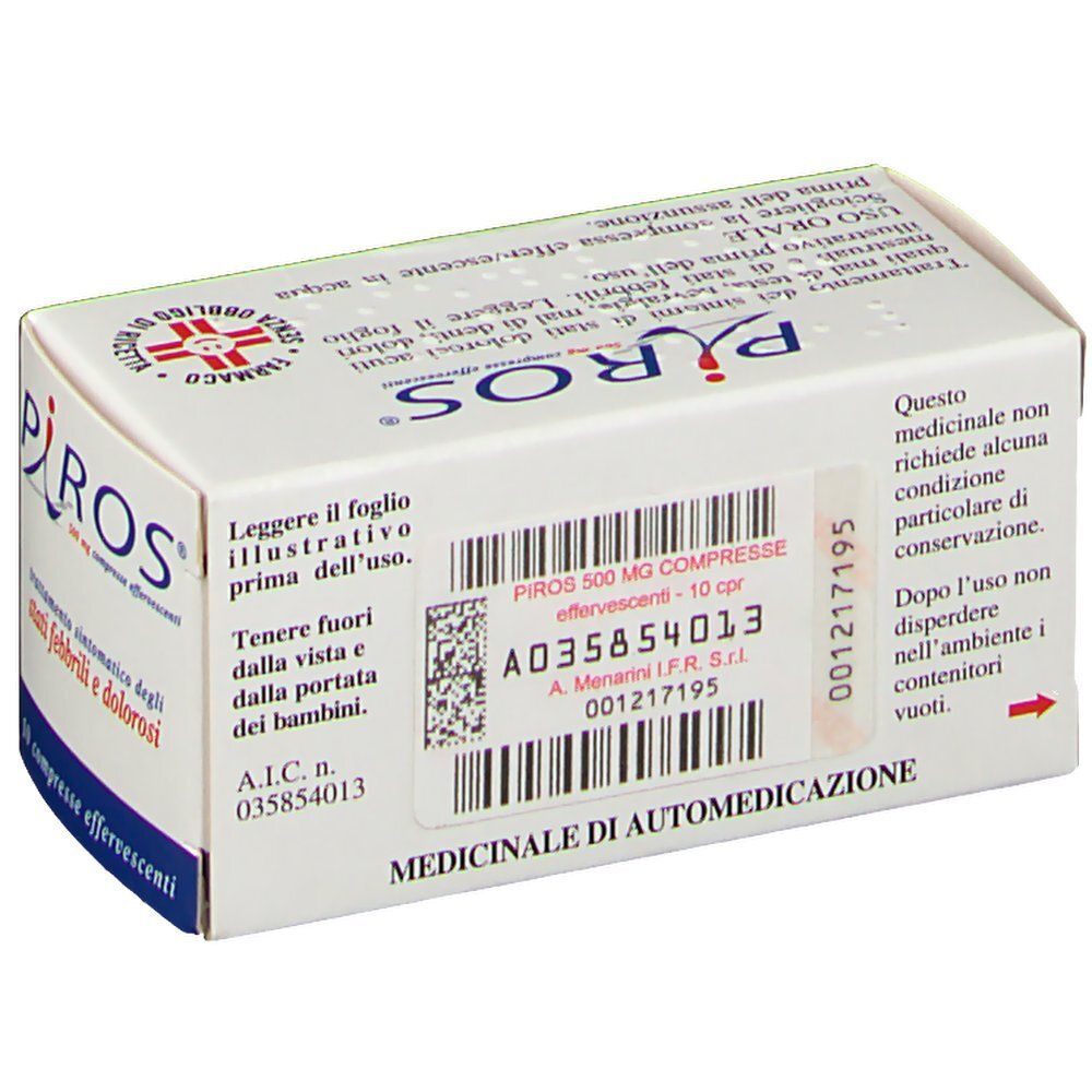 PIROS® 500 mg Compresse effervescenti
