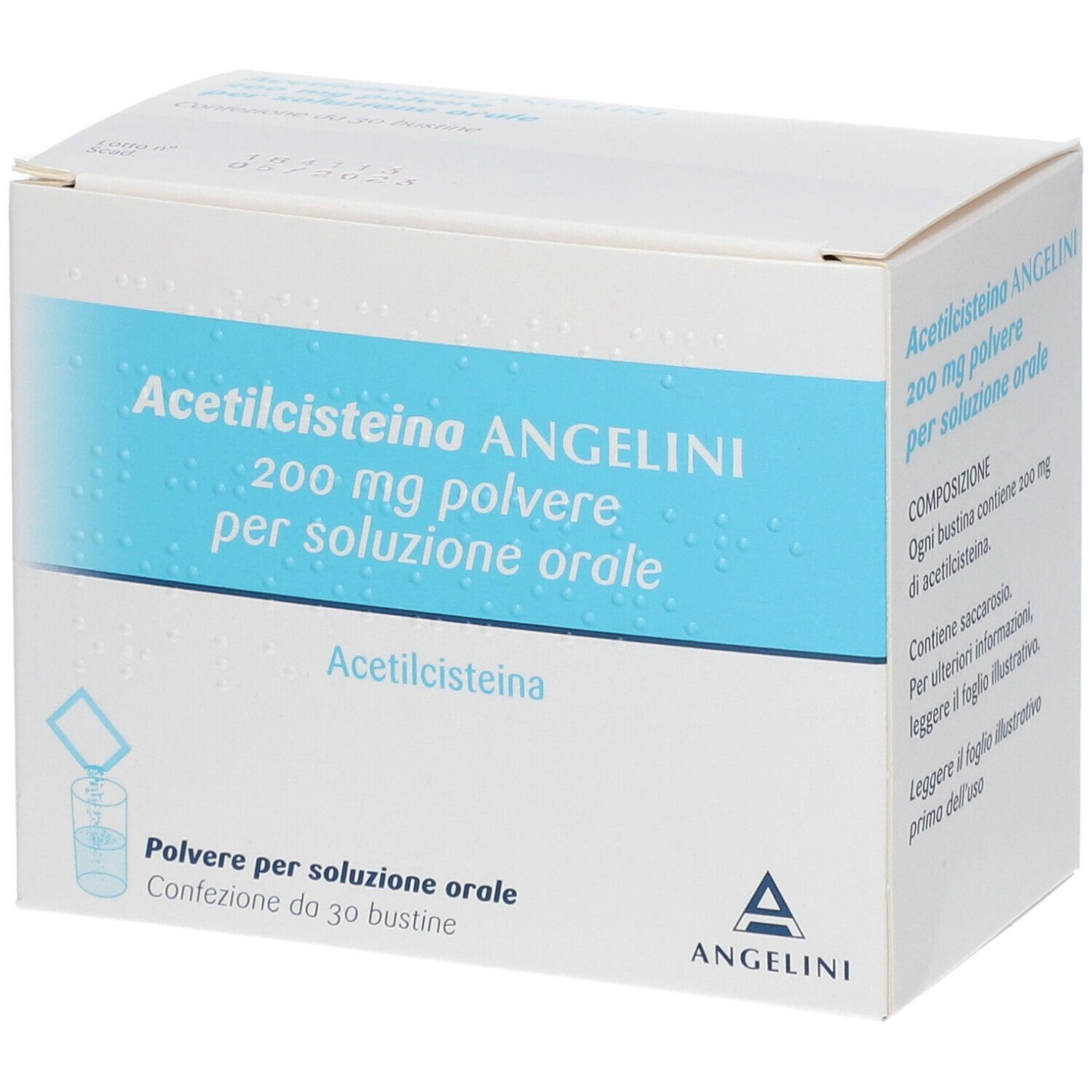 Acetilcisteina Angenerico 200 mg Polvere per Soluzione Orale