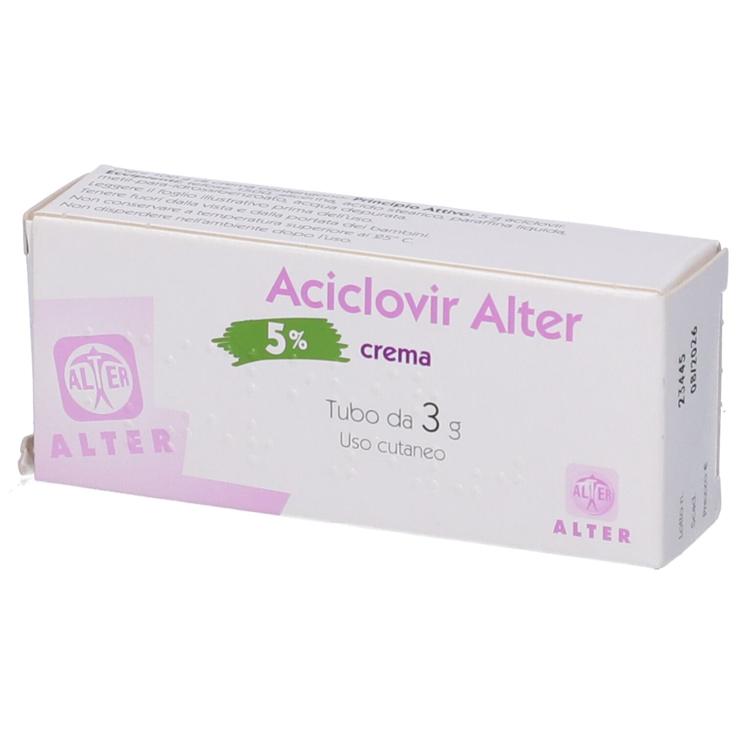 ACICLOVIR ALTER 5% crema