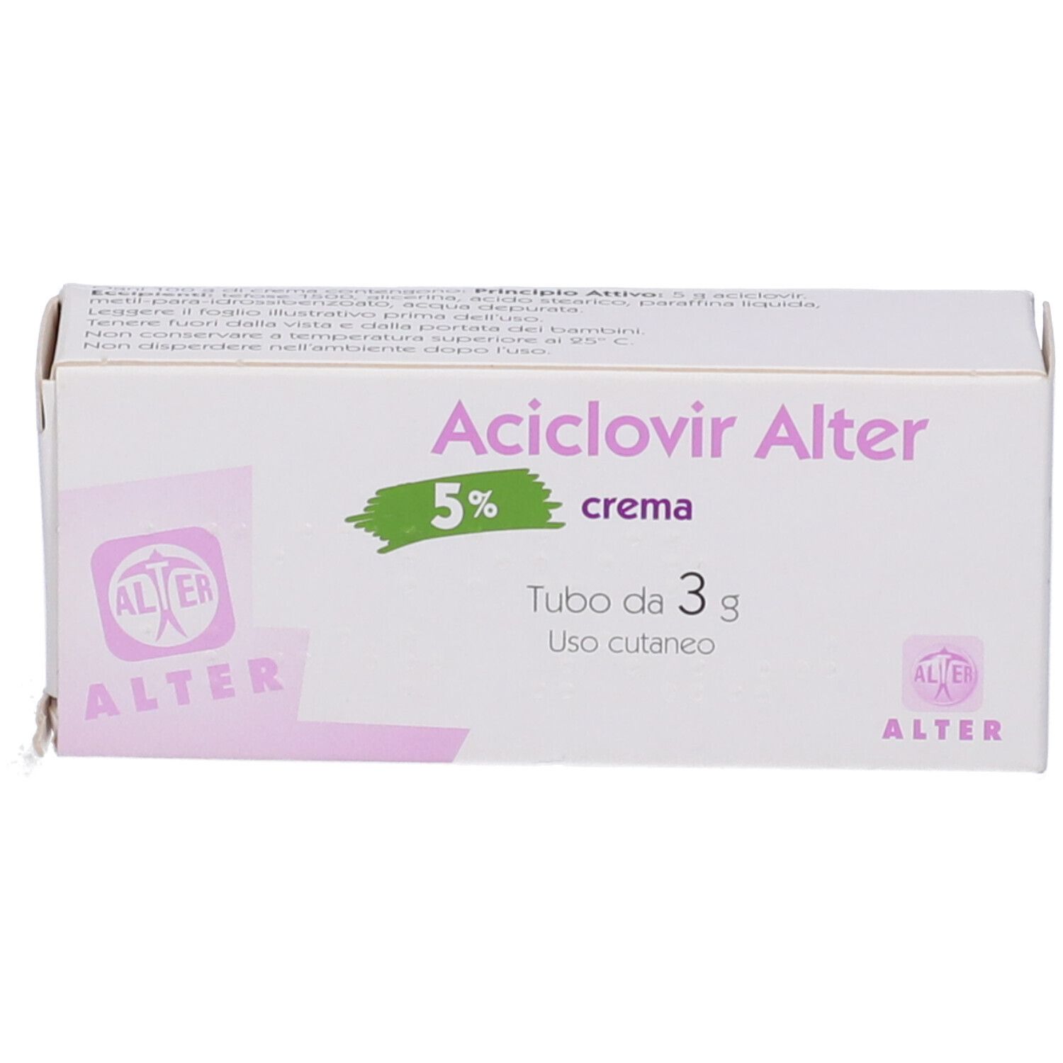 ACICLOVIR ALTER 5% crema
