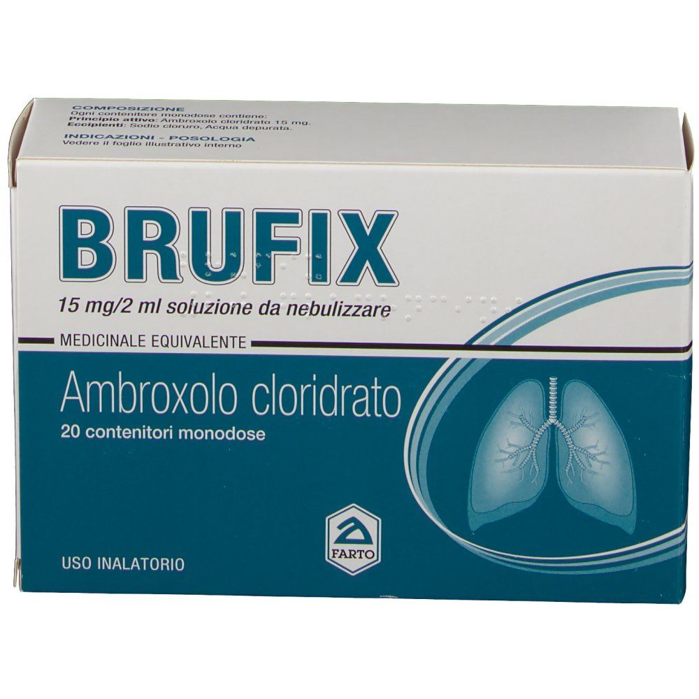 BRUFIX 15 mg/2 ml soluzione da nebulizzare