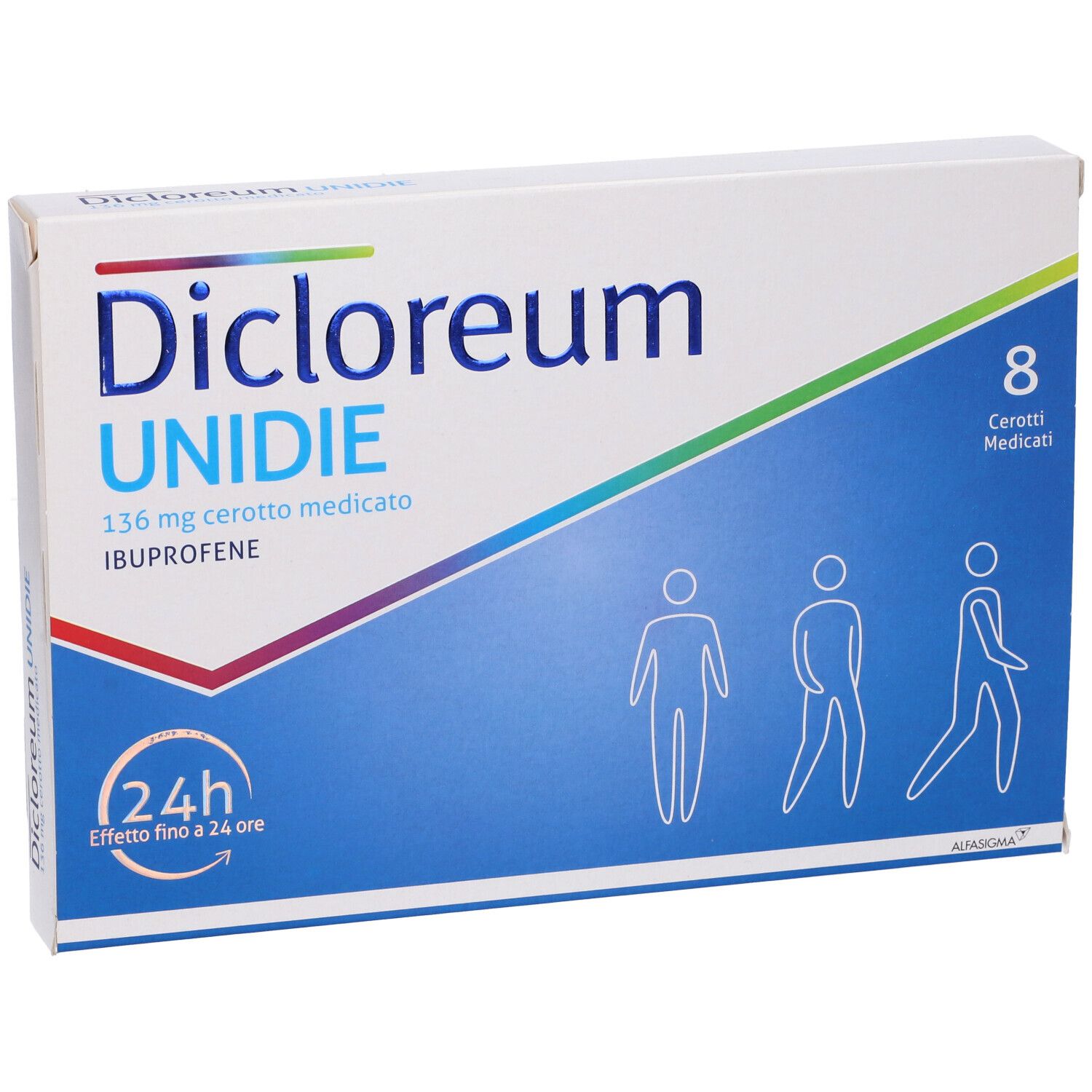 Dicloreum Unidie 136 mg Cerotto medicato
