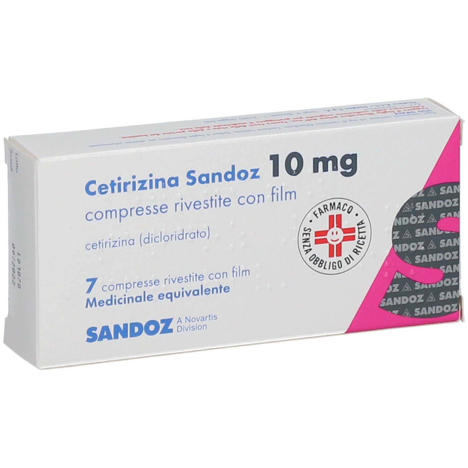 Cetirizina Sandoz 10 mg