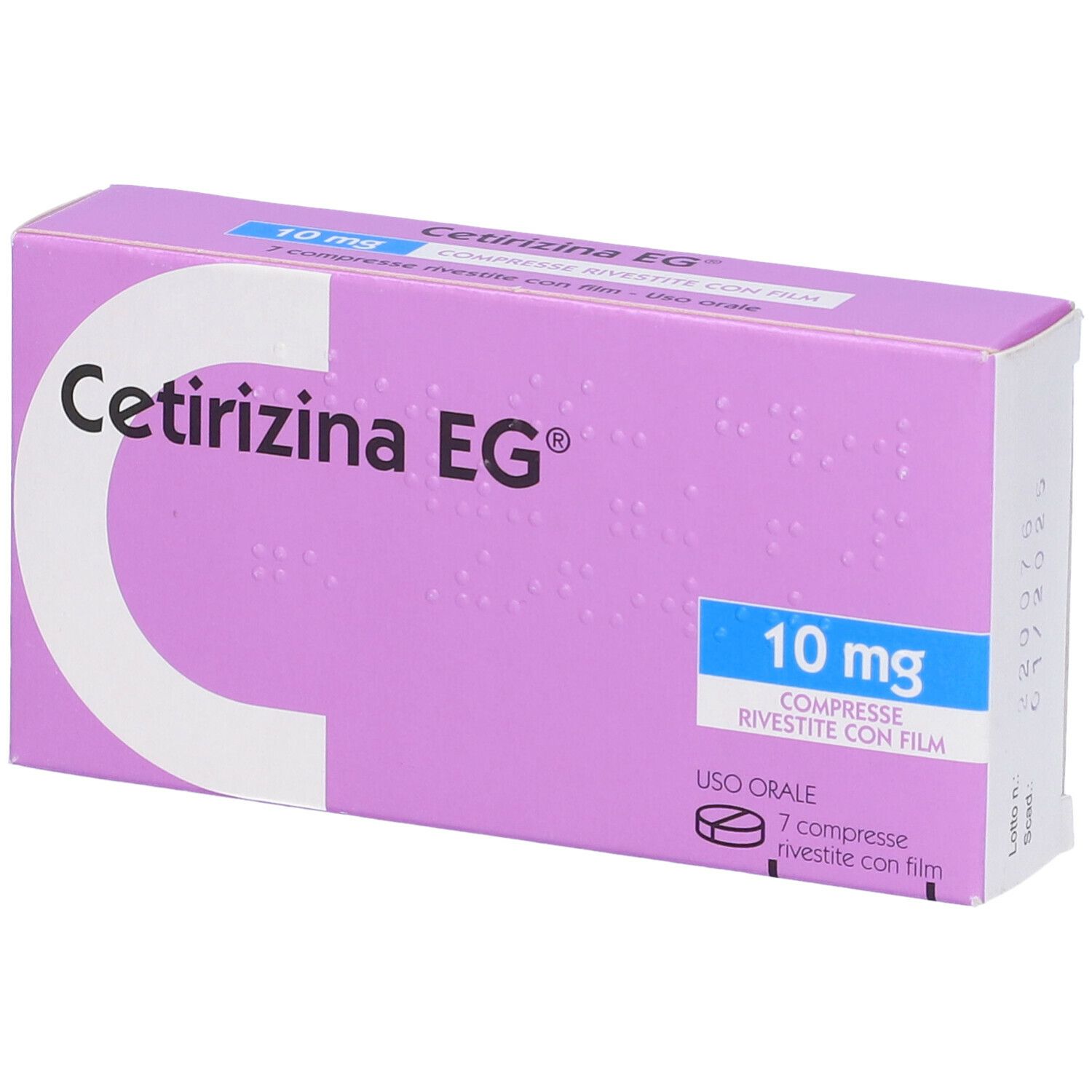CETIRIZINA EG 10 mg compresse rivestite con film