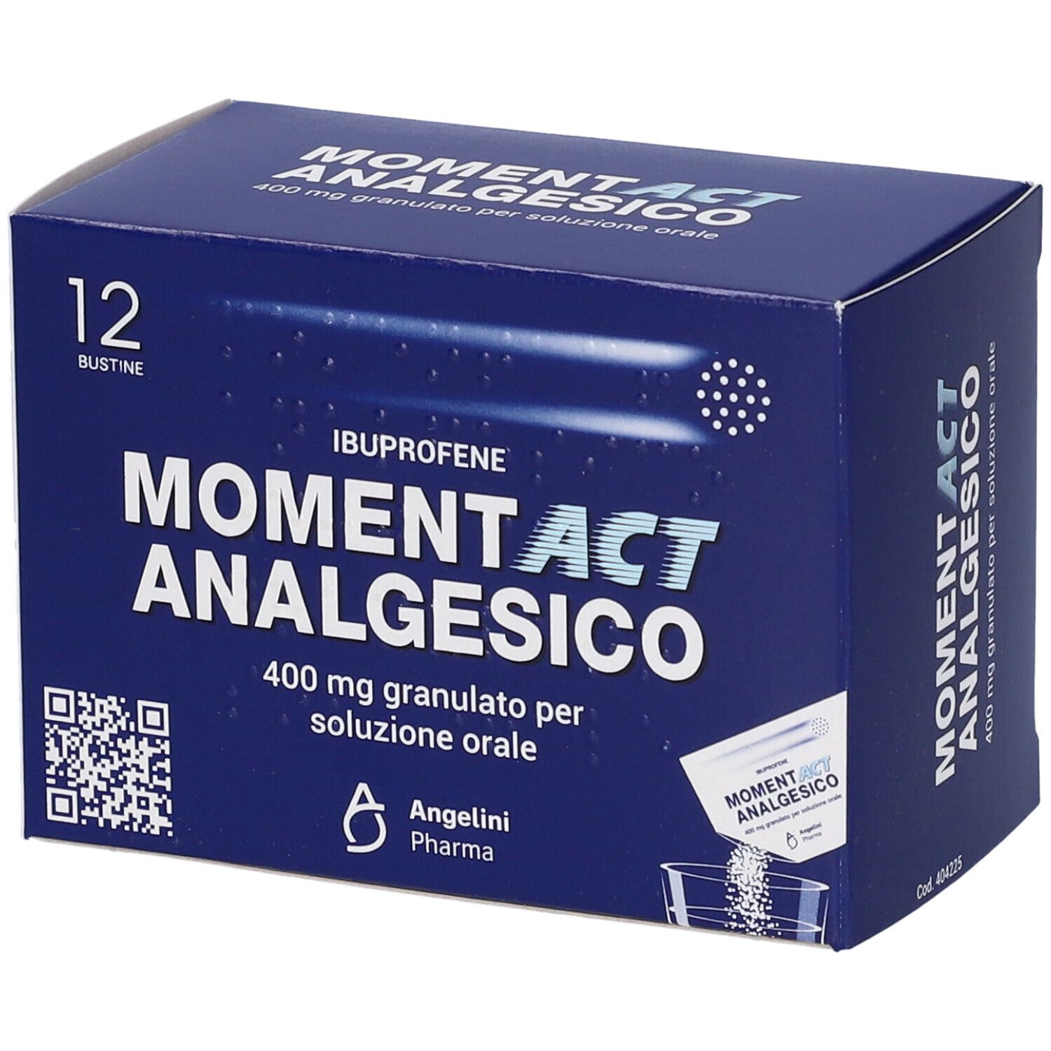 MOMENTACT ANALGESICO 400 mg Granulato per soluzione orale