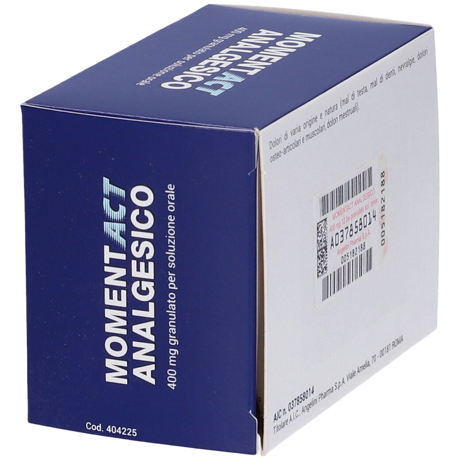 MOMENTACT ANALGESICO 400 mg Granulato per soluzione orale