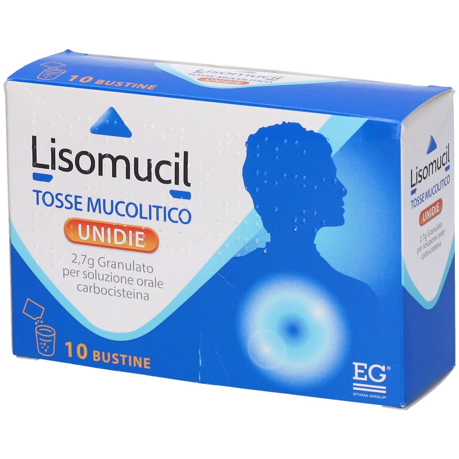Lisomucil Tosse Mucolitico Unidie 2,7 g granulato per soluzione orale
