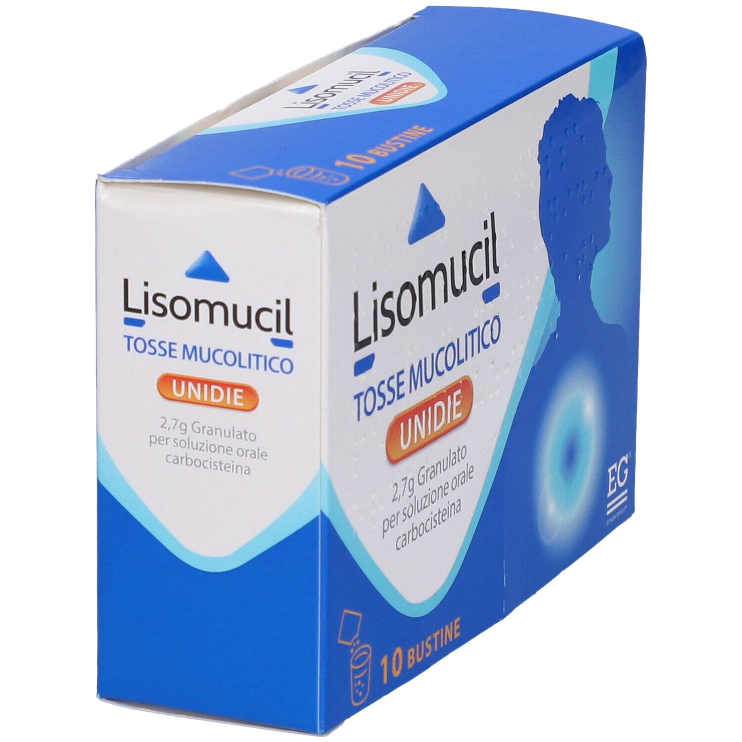 Lisomucil Tosse Mucolitico Unidie 2,7 g granulato per soluzione orale