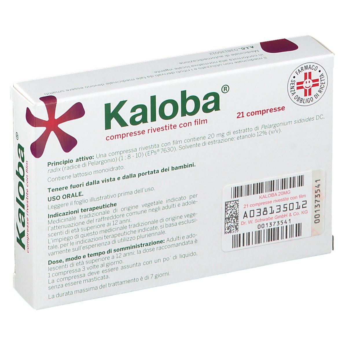 kaloba® compresse rivestite